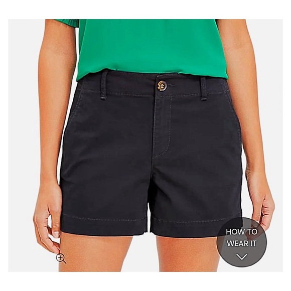 LOFT Pants - Loft Outlet Shorts Black Monroe Shorts Size 8